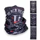 Многофункционална кърпа за врат W-TEC Black Heart Scarfest