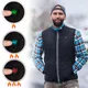 Мъжка грейка с подгряване W-TEC HEATstem - черен